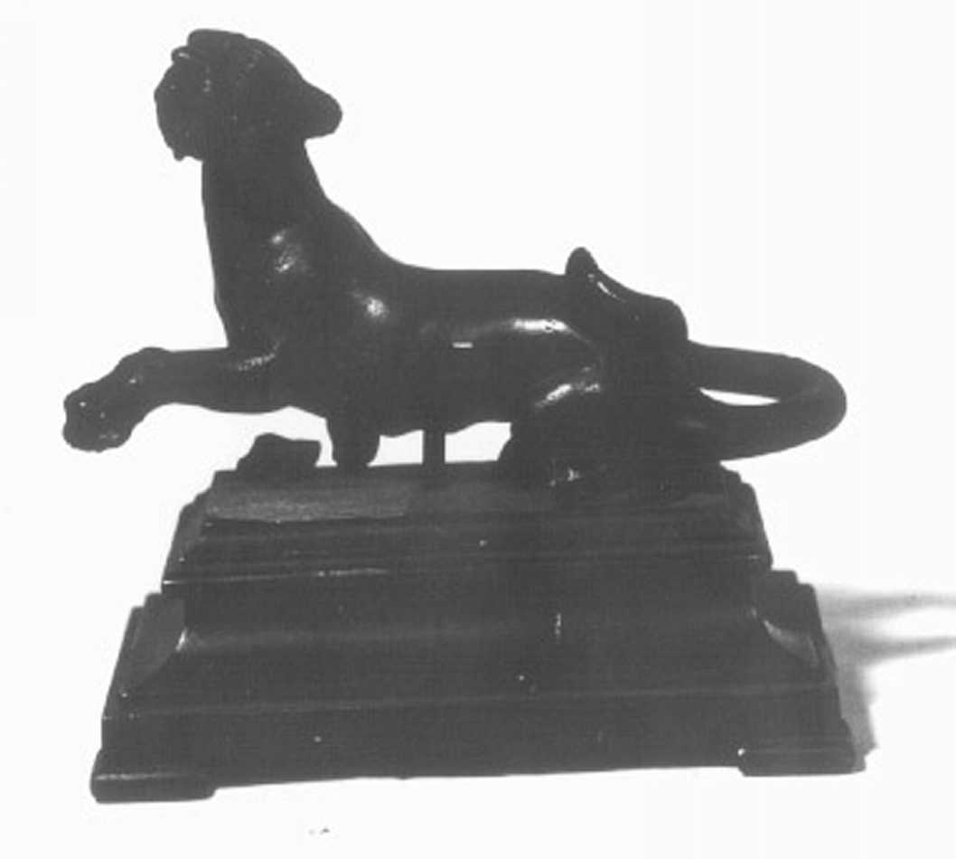 pantera (statuetta) - ambito veneto (sec. XVI)