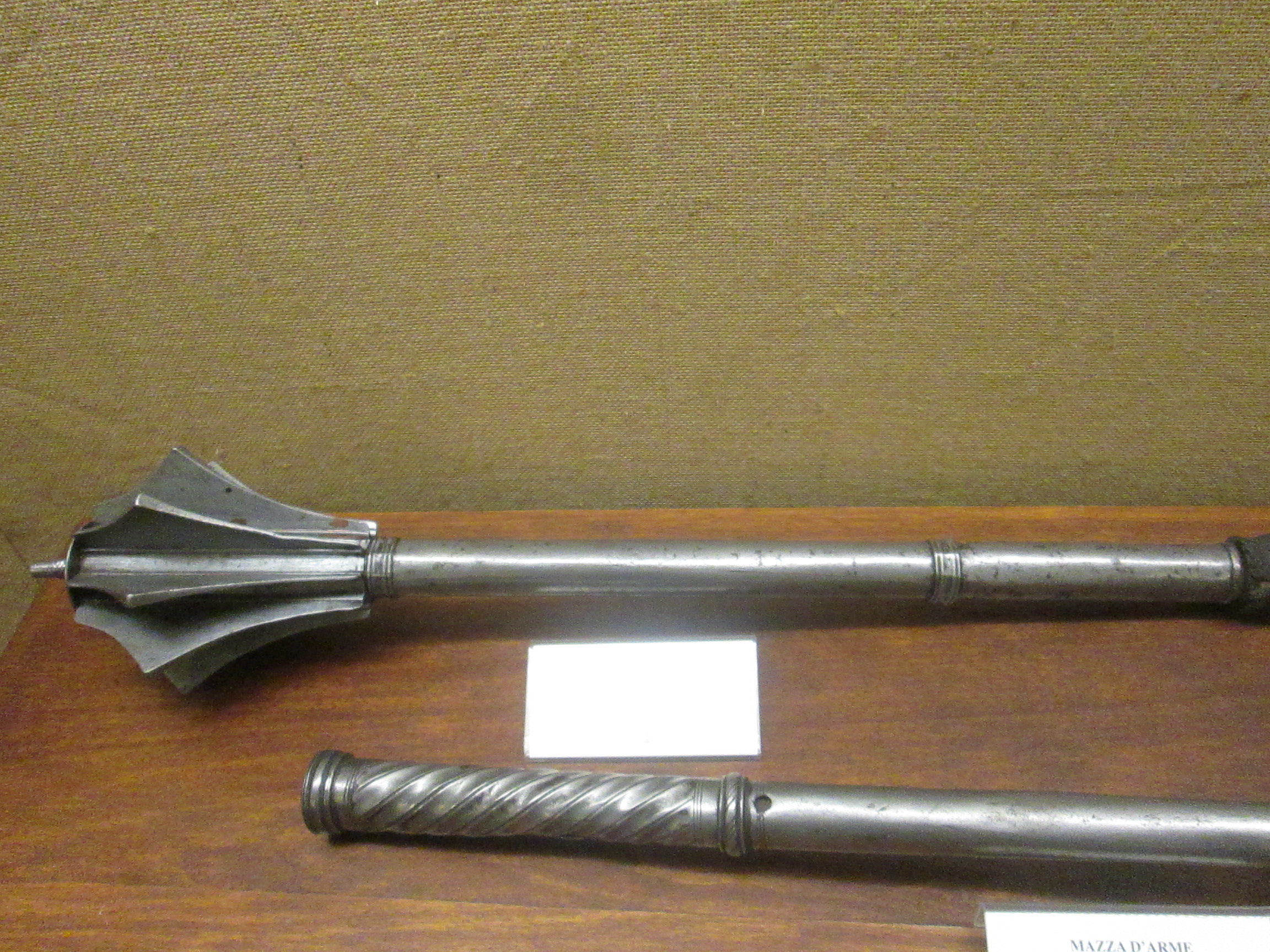 mazza - ambito italiano (seconda metà XVI)