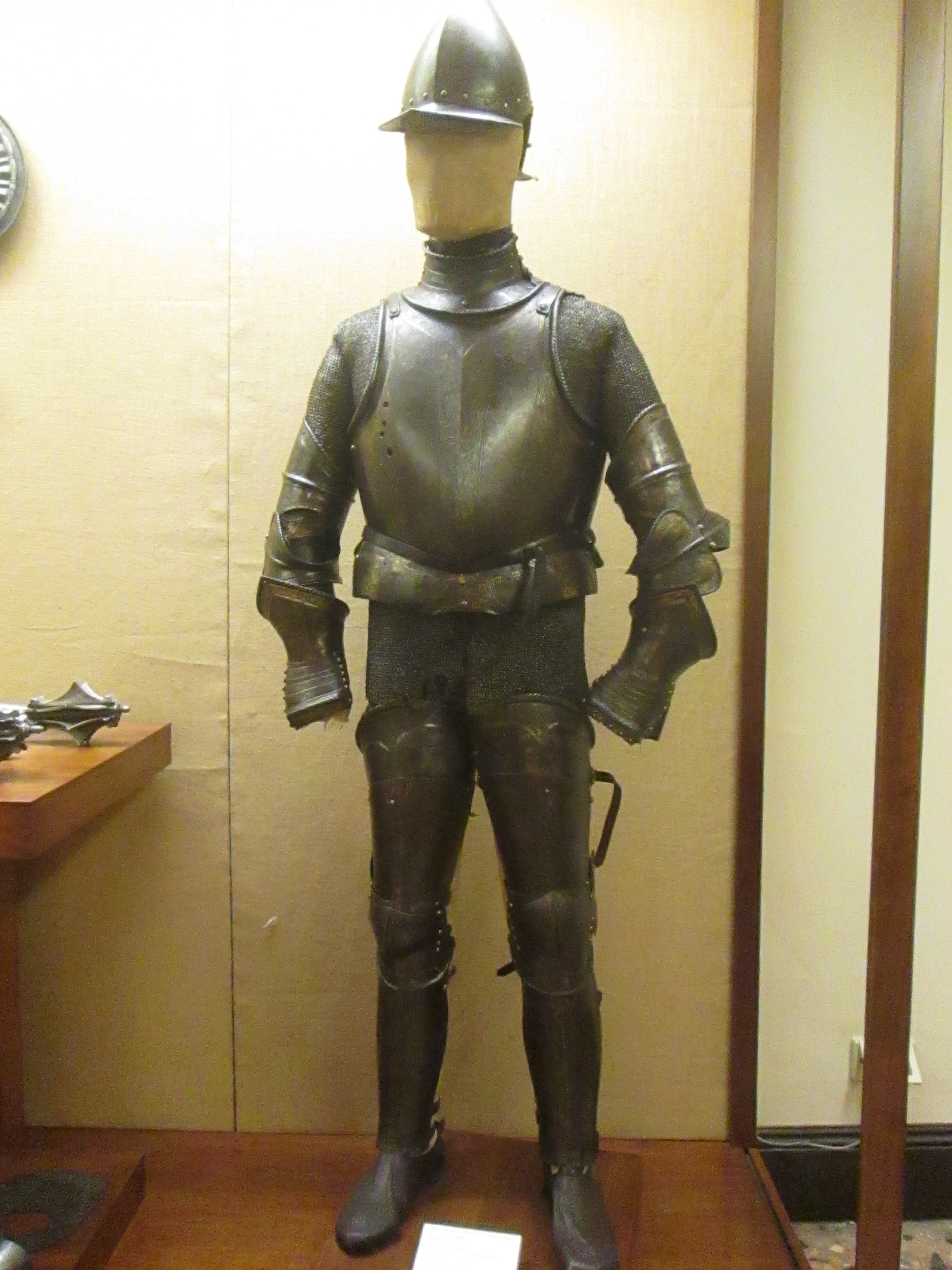 armatura - ambito italiano (seconda metà XVI)