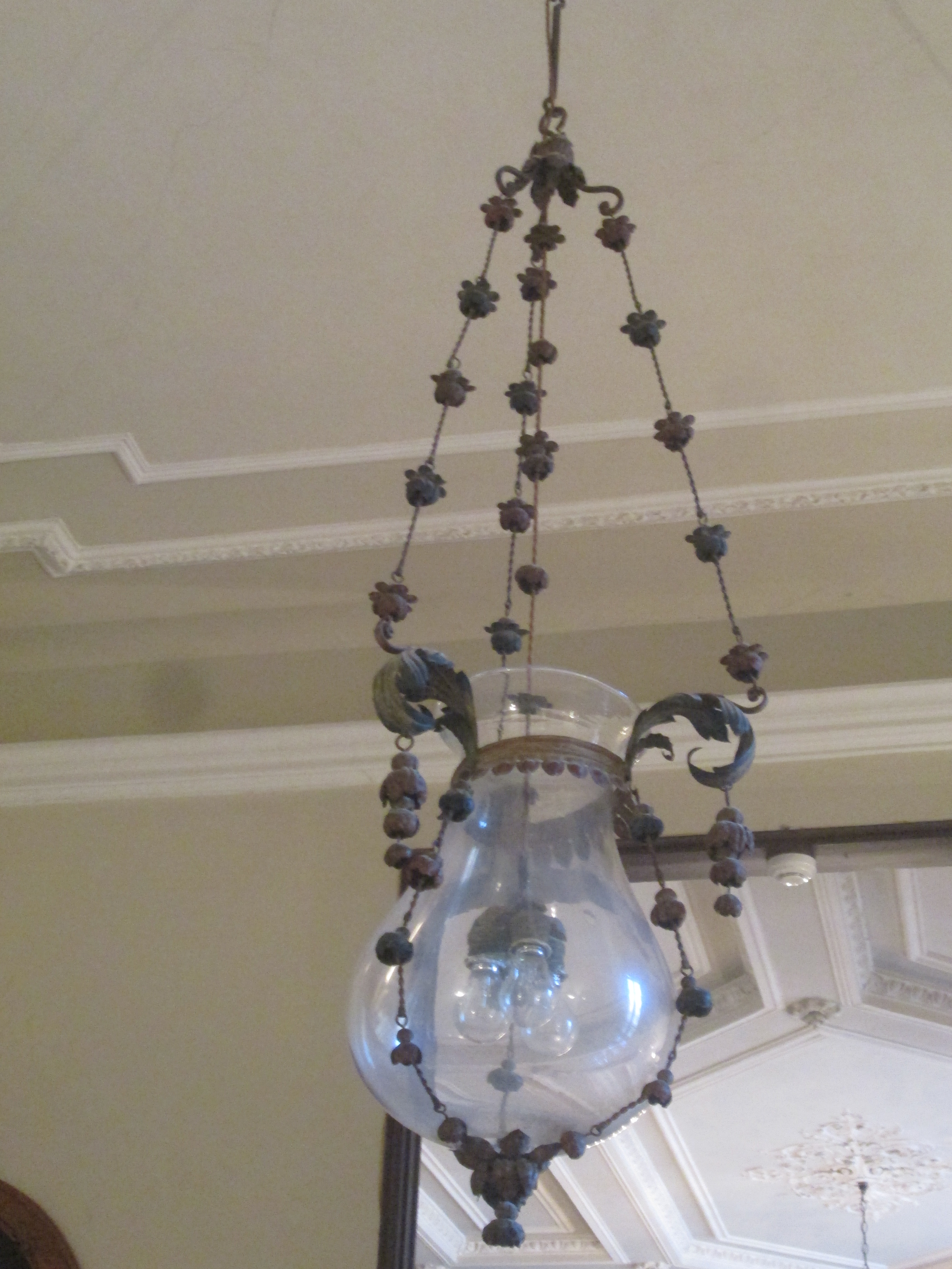 lampadario - ambito italiano (fine XIX-XX)