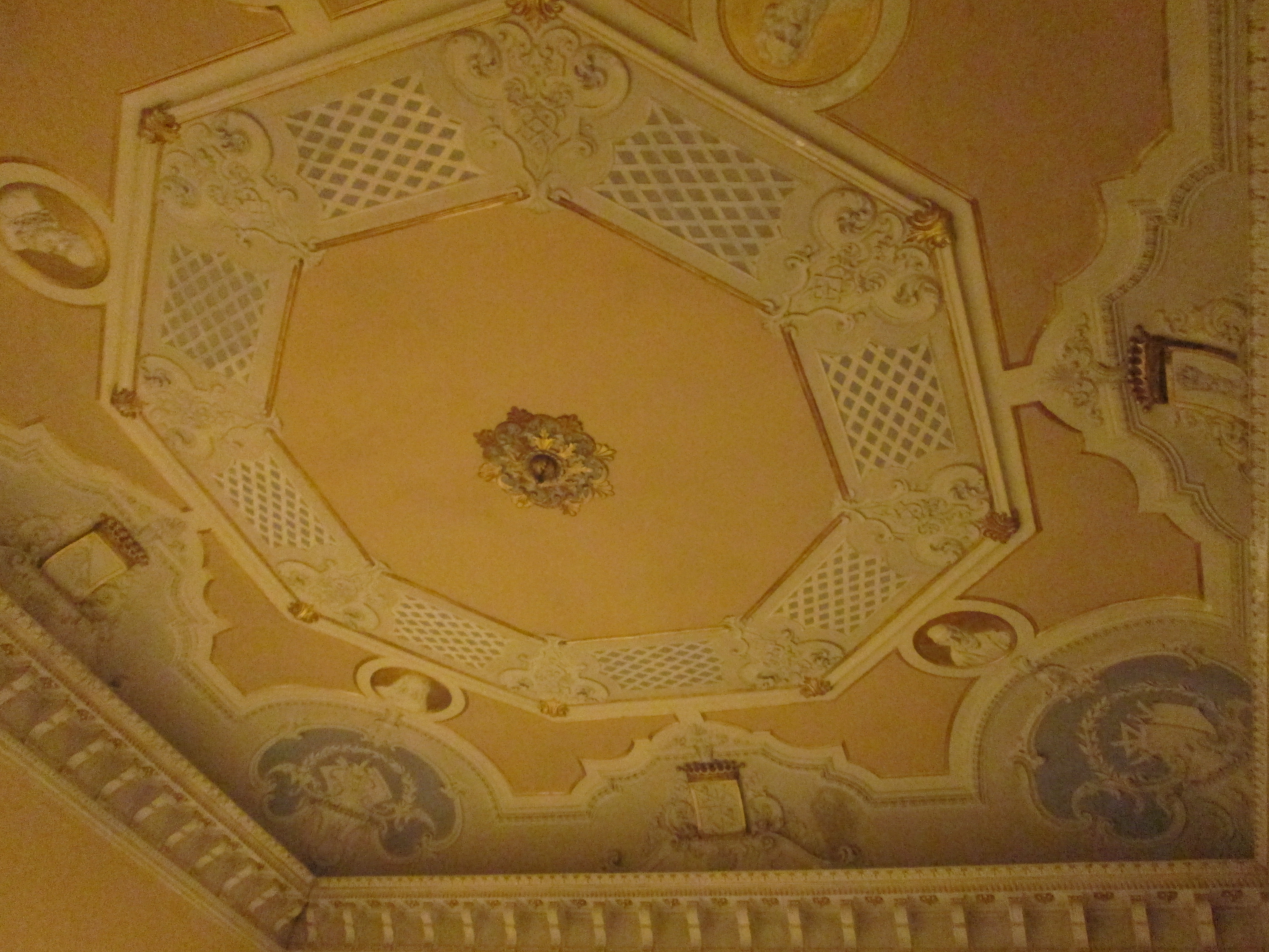 soffitto - ambito italiano (metà XIX)