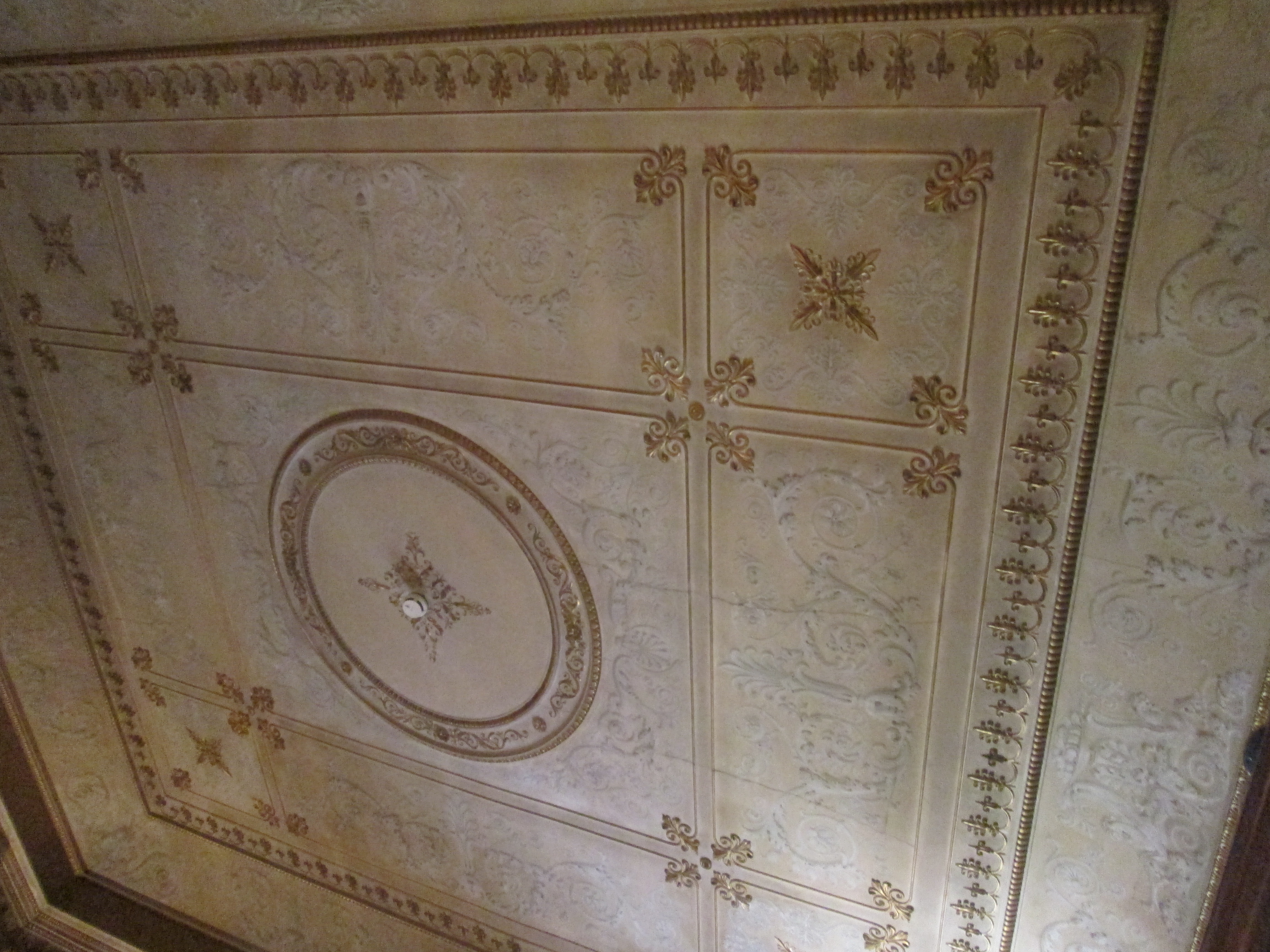 soffitto - ambito italiano (metà XIX)