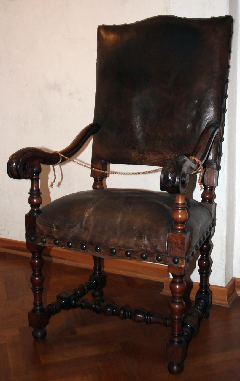 poltrona - ambito veronese (inizio sec. XVIII)