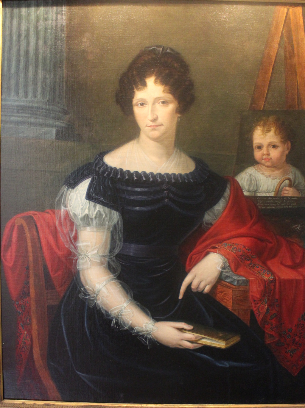Ritratto di Marianna Erizzo Miniscalchi (dipinto) - ambito veronese (primo quarto sec. XIX)