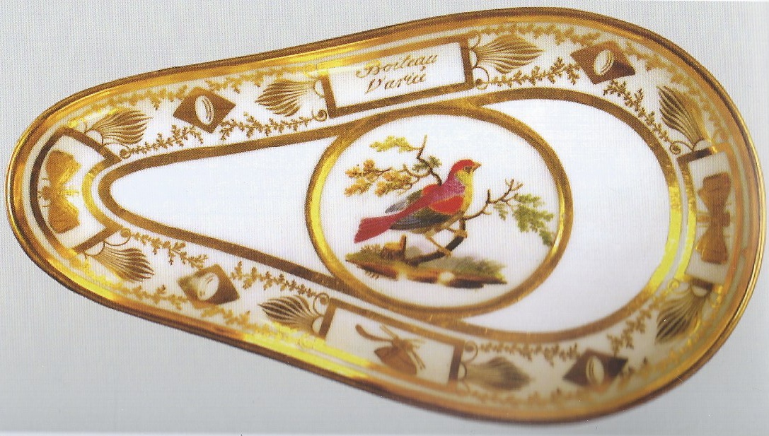 sottocoppa, elemento d'insieme di Darte Joseph (sec. XIX)