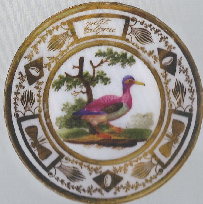 piattino da caffe', elemento d'insieme di Darte Joseph (sec. XIX)