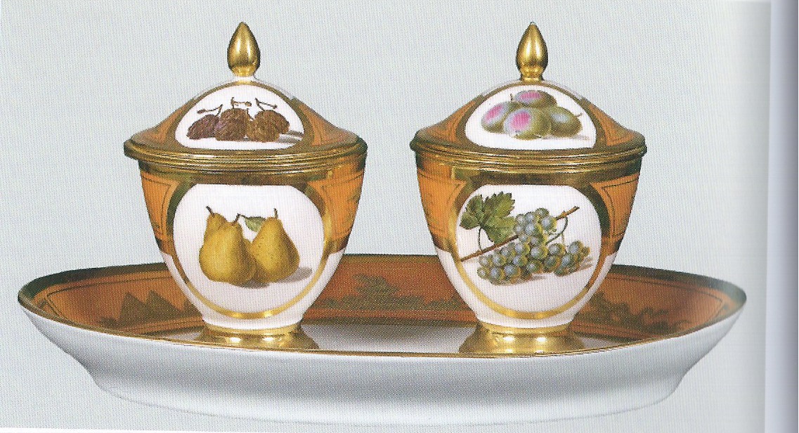 contenitore, coppia di Darte Joseph (sec. XIX)