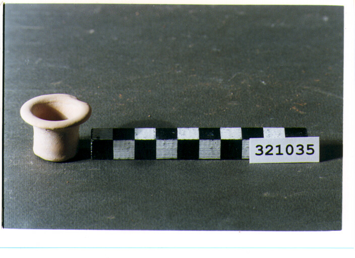 vasetto miniaturistico - produzione magnogreca (sec. IV a.C)
