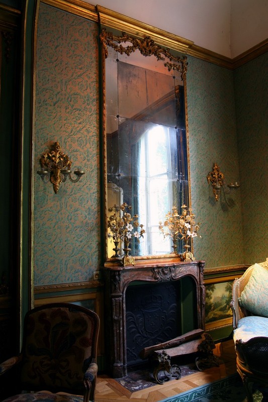 mostra di camino - ambito francese (sec. XVIII)