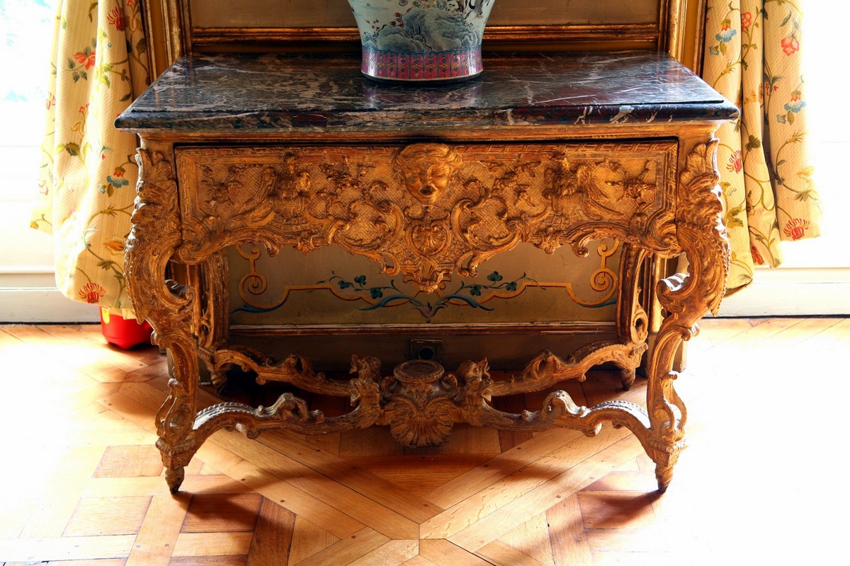 console table - ambito francese (primo quarto sec. XVIII)
