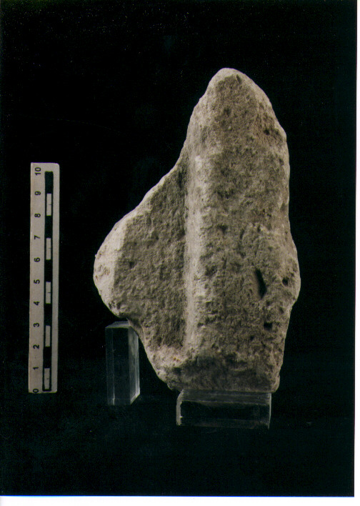 STELE VOTIVA/ FRAMMENTO - CIVILTA' PUNICA (secc. V/ IV a.C)