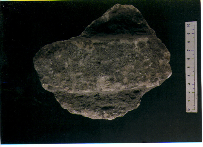 STELE VOTIVA/ FRAMMENTO - CIVILTA' PUNICA (secc. V/ IV a.C)