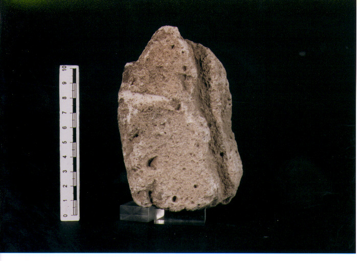 STELE VOTIVA/ FRAMMENTO - CIVILTA' PUNICA (secc. V/ IV a.C)