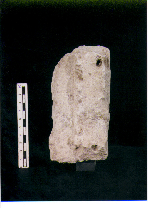 STELE VOTIVA/ FRAMMENTO - CIVILTA' PUNICA (secc. V/ IV a.C)
