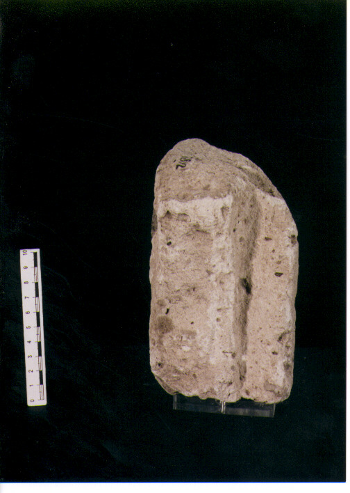 STELE VOTIVA/ FRAMMENTO - CIVILTA' PUNICA (secc. V/ IV a.C)
