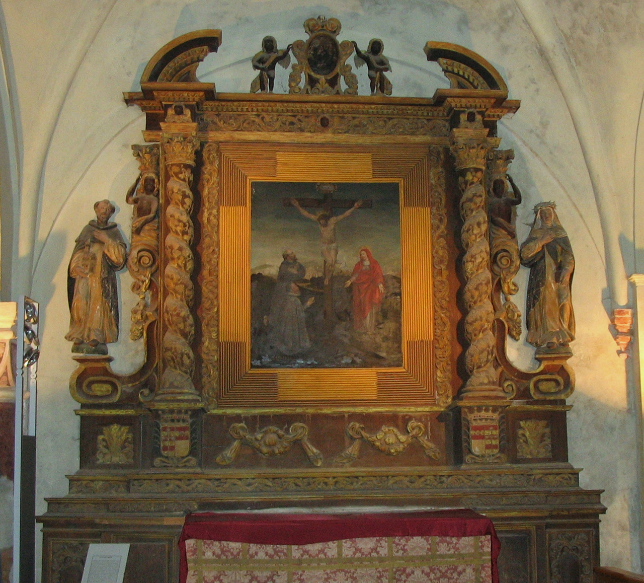 altare, opera isolata - ambito biellese (metà sec. XVII)