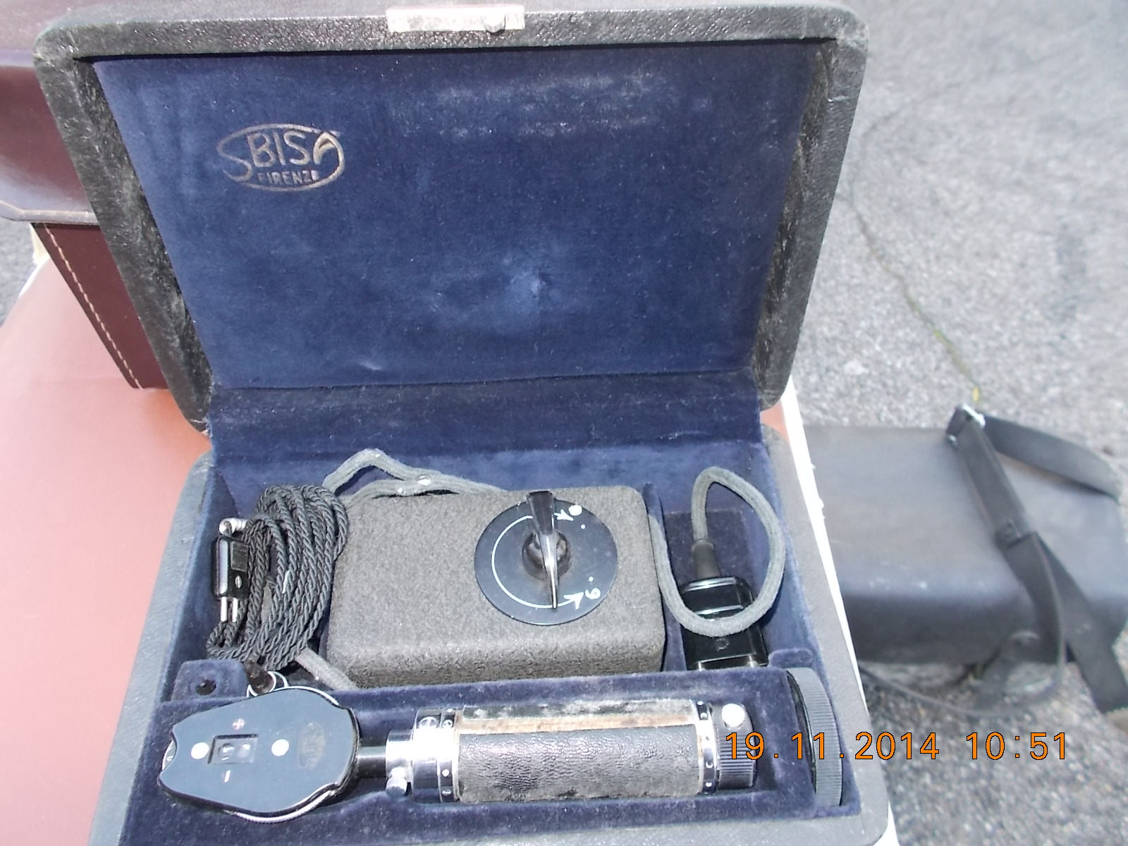 oftalmoscopio, sbisa (seconda metà sec. XX)