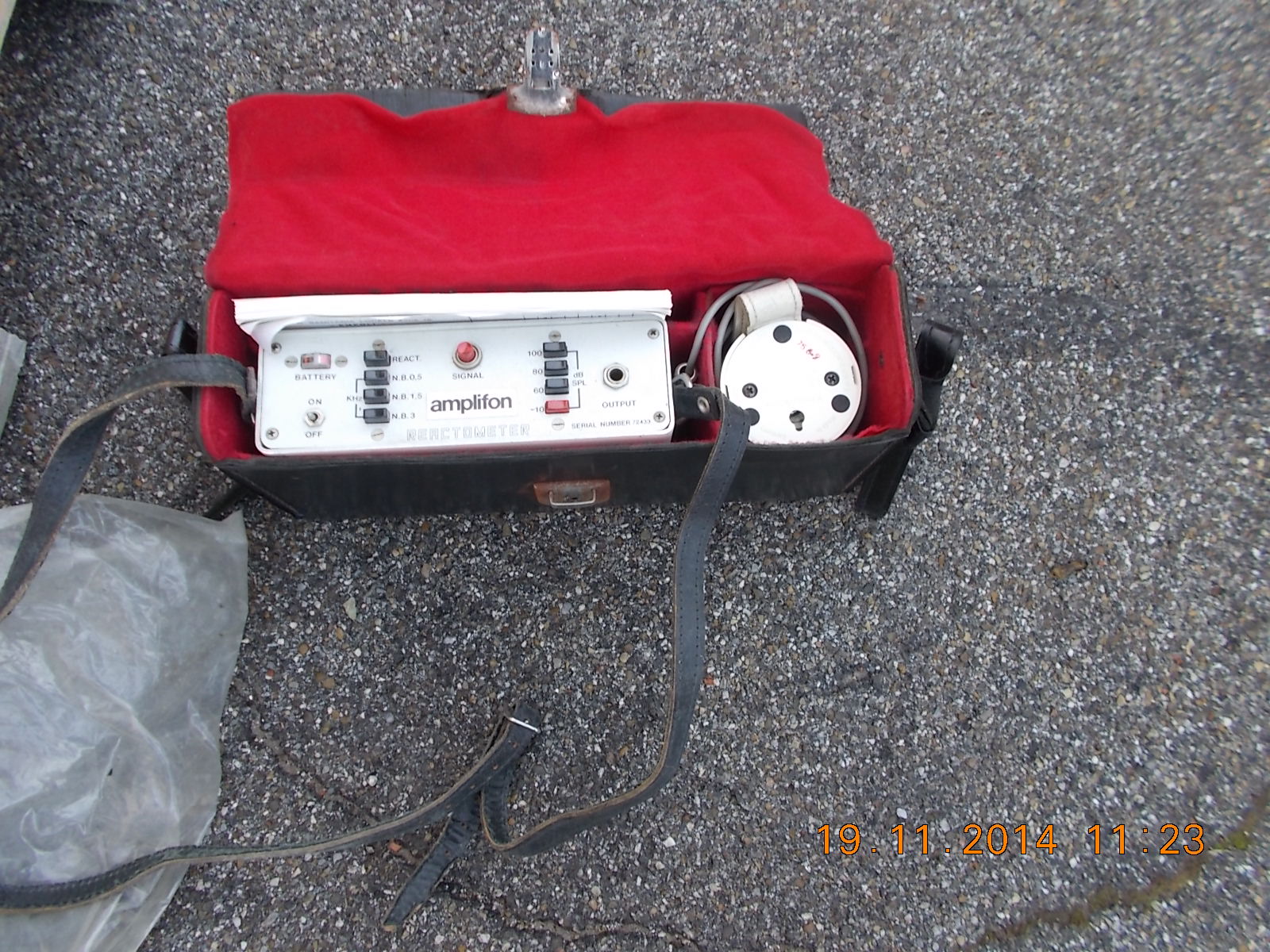 reattometro, amplifon (seconda metà sec. XX)