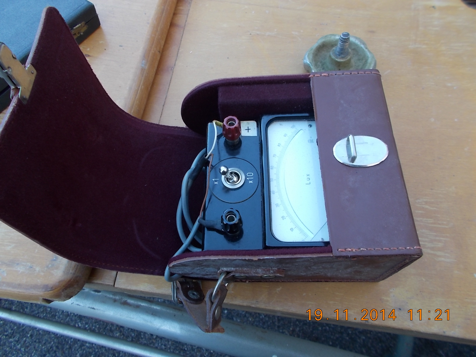 luxmetro, apparecchio prevenzione luoghi di lavoro (seconda metà sec. XX)