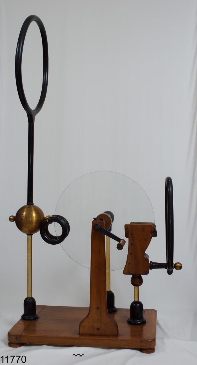 macchina elettrostatica, di Winter di Winter Carl (seconda metà sec. XIX)