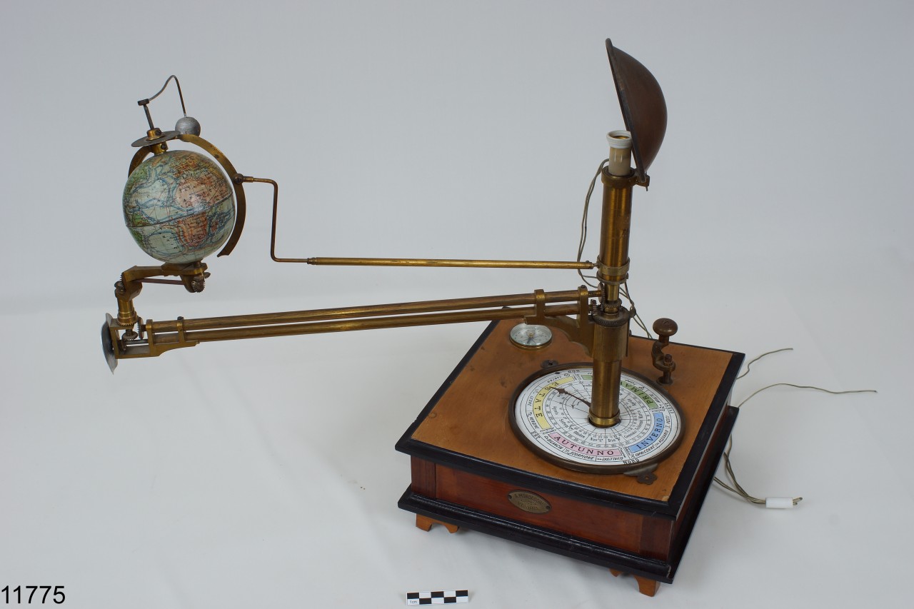 Tellurio con lunario (fine sec. XIX)