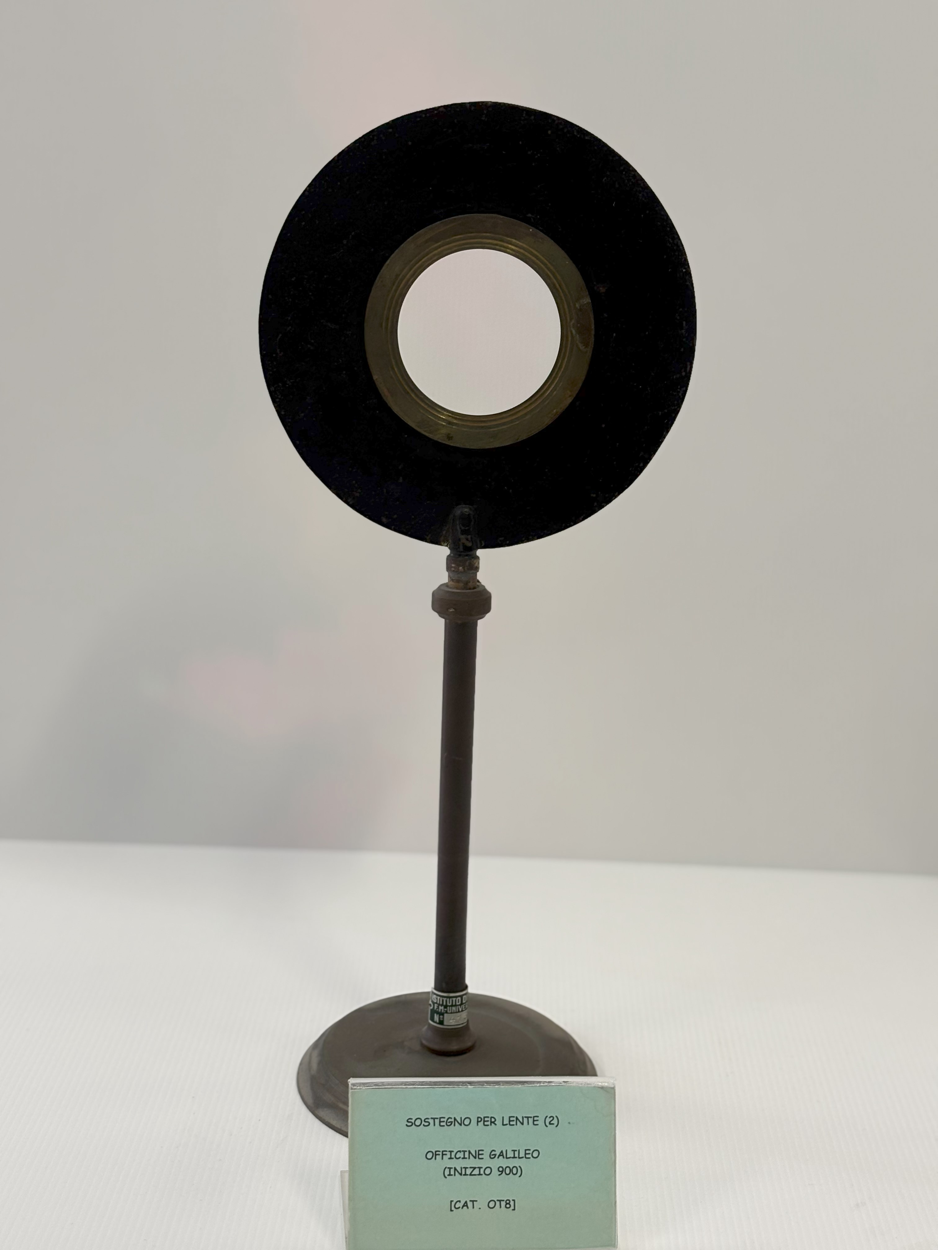 sostegno, PER LENTE (XIX sec)