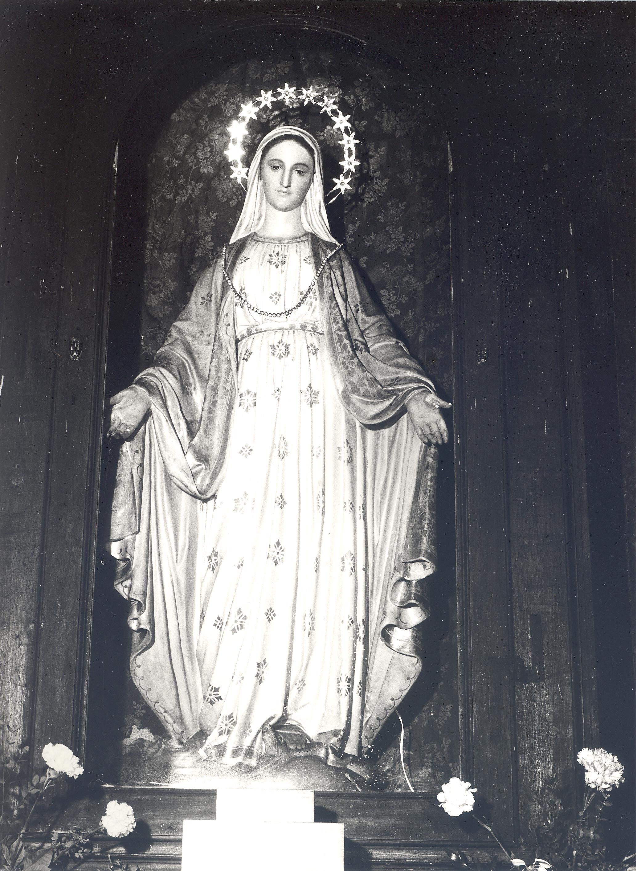 Madonna Immacolata (statua) - bottega italiana (metà/ metà secc. XIX/ XX)