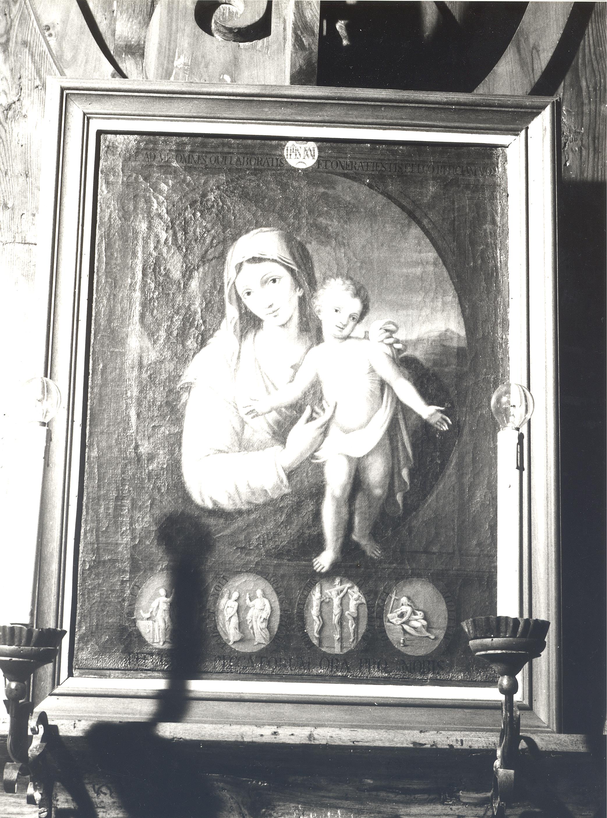 Madonna con Bambino (dipinto) - ambito marchigiano (sec. XVIII)