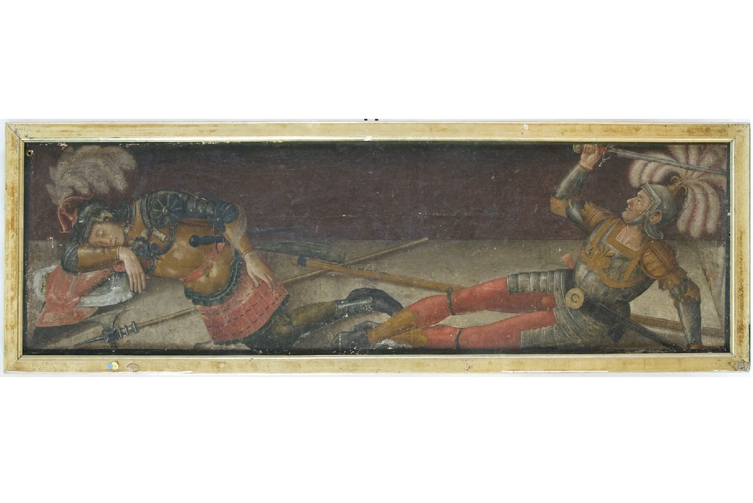 guardie del sepolcro di Cristo (dipinto, elemento d'insieme) di Giovanni di Giorgio Tedesco (attribuito) (primo quarto sec. XVI)