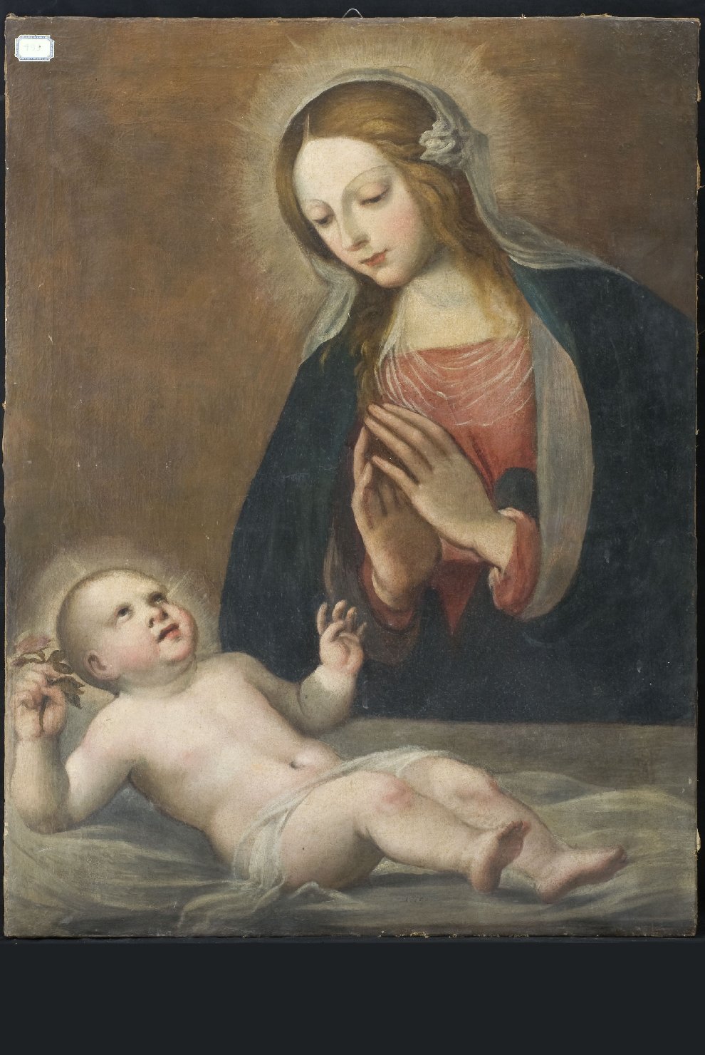 Madonna con Bambino (dipinto, opera isolata) - ambito umbro (seconda metà sec. XVIII)