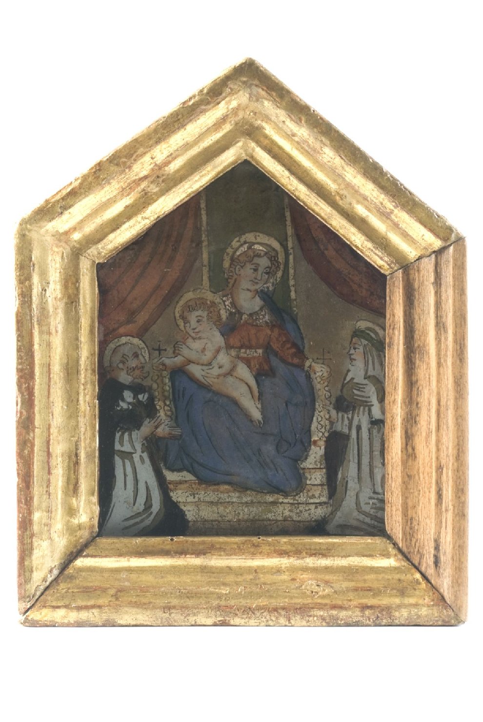 Vergine del Rosario, Madonna del Rosario (pace, opera isolata) - ambito fiorentino (seconda metà sec. XVI)