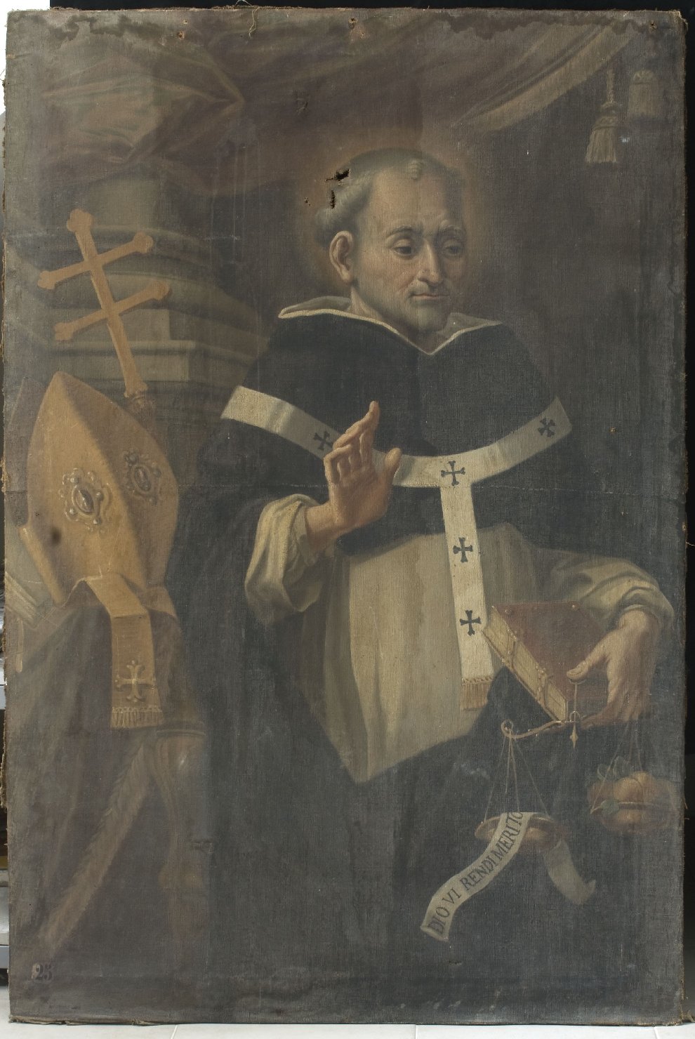 Sant'Antonino Pierozzi (dipinto, opera isolata) - ambito Italia centrale (sec. XIX)