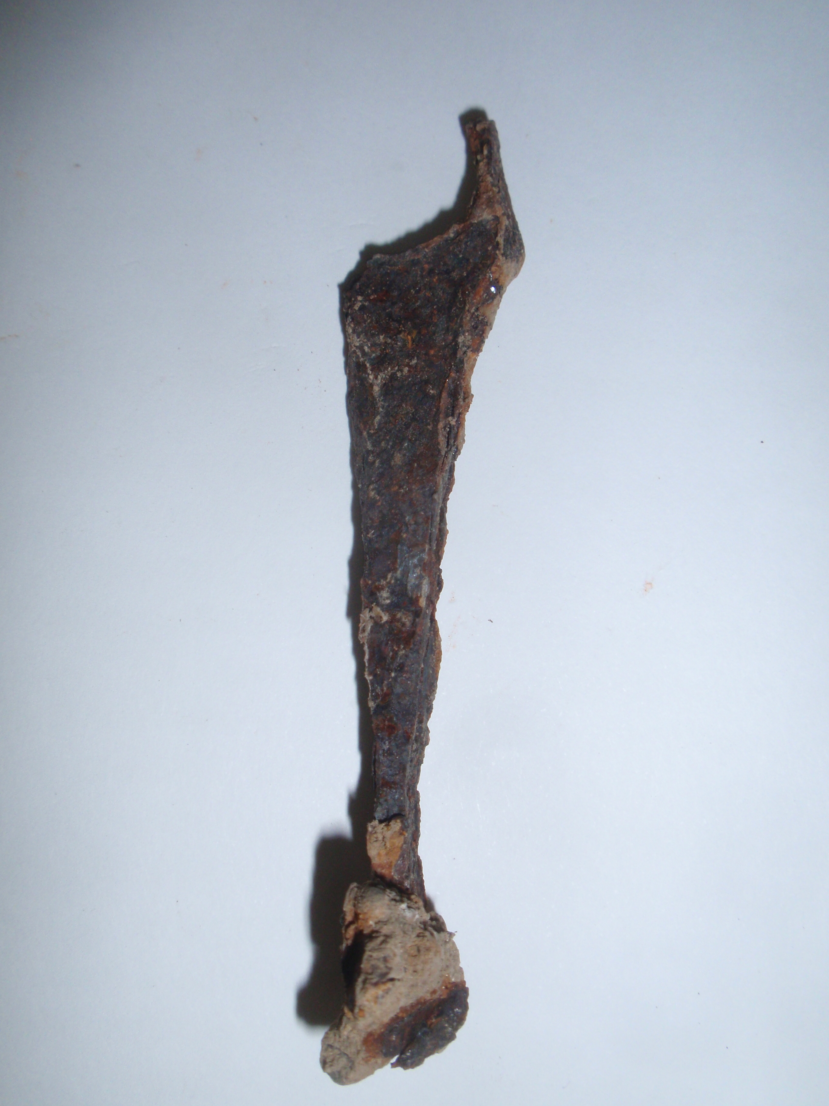 chiave, a scorrimento in ferro forgiato (prima metà Eta' romana imperiale)