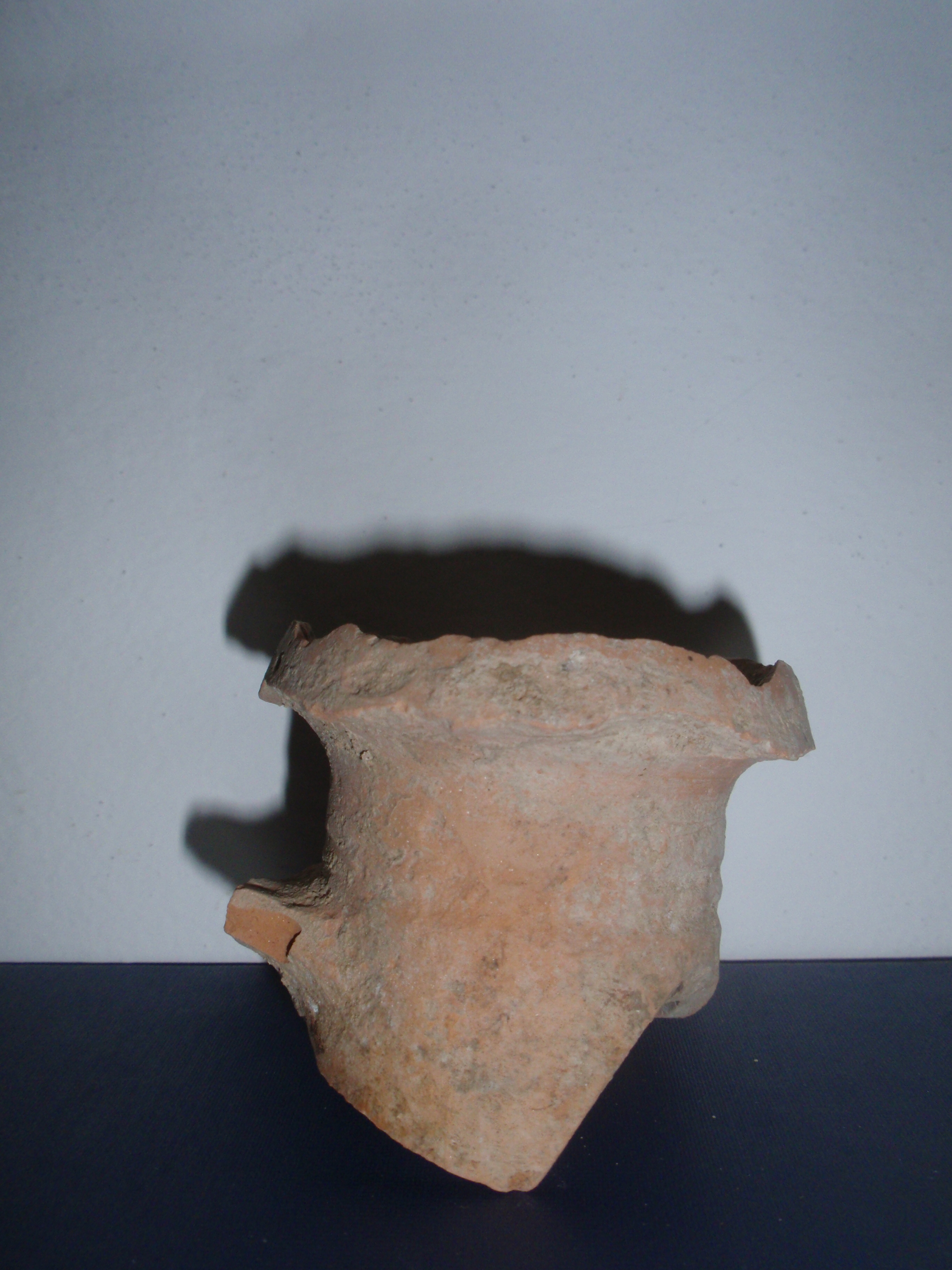 bottiglia, monoansata in ceramica comune (inizio Eta' romana imperiale)