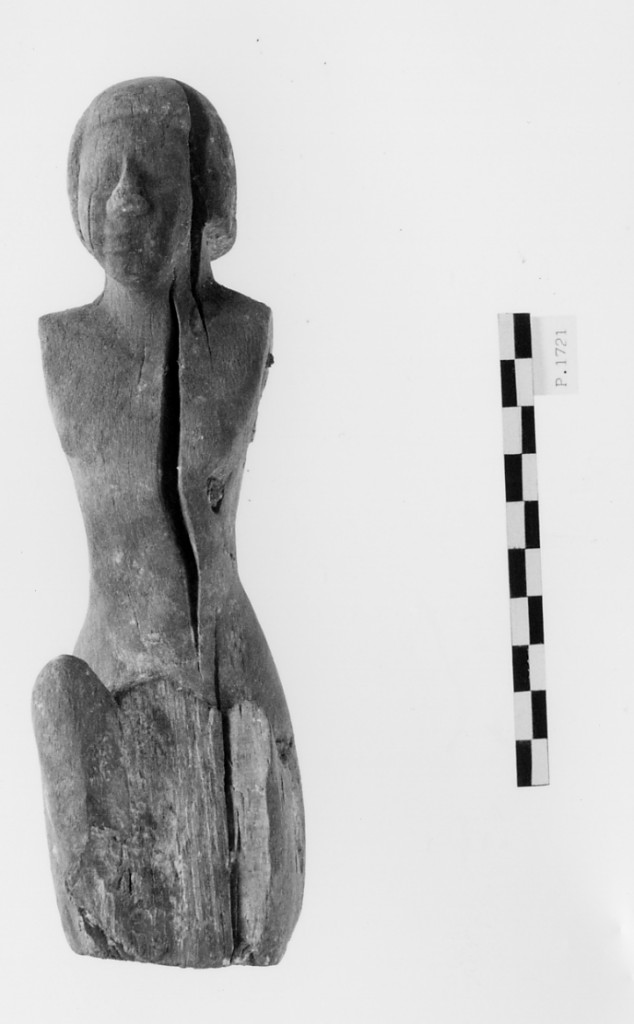 Statuetta maschile accovacciata (Medio Regno)