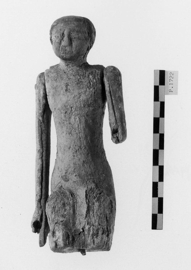 Statuetta maschile accovacciata (Medio Regno)