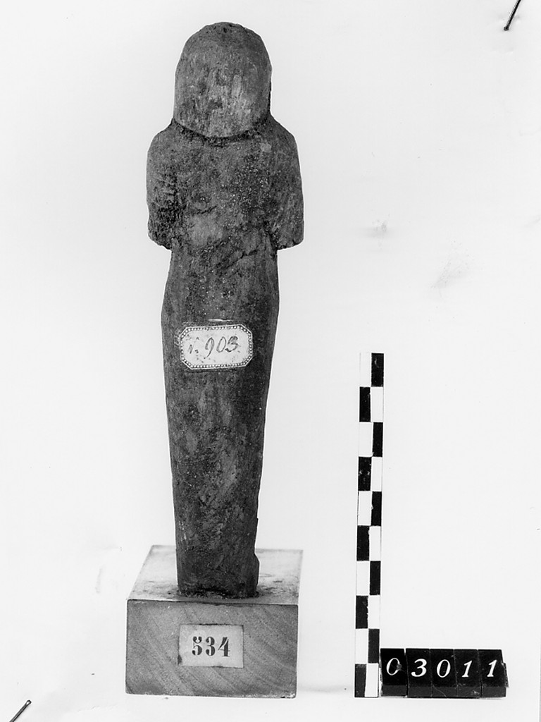 Ushabti mummiforme, Schneider Cl.VD (Nuovo Regno XIX-XX)
