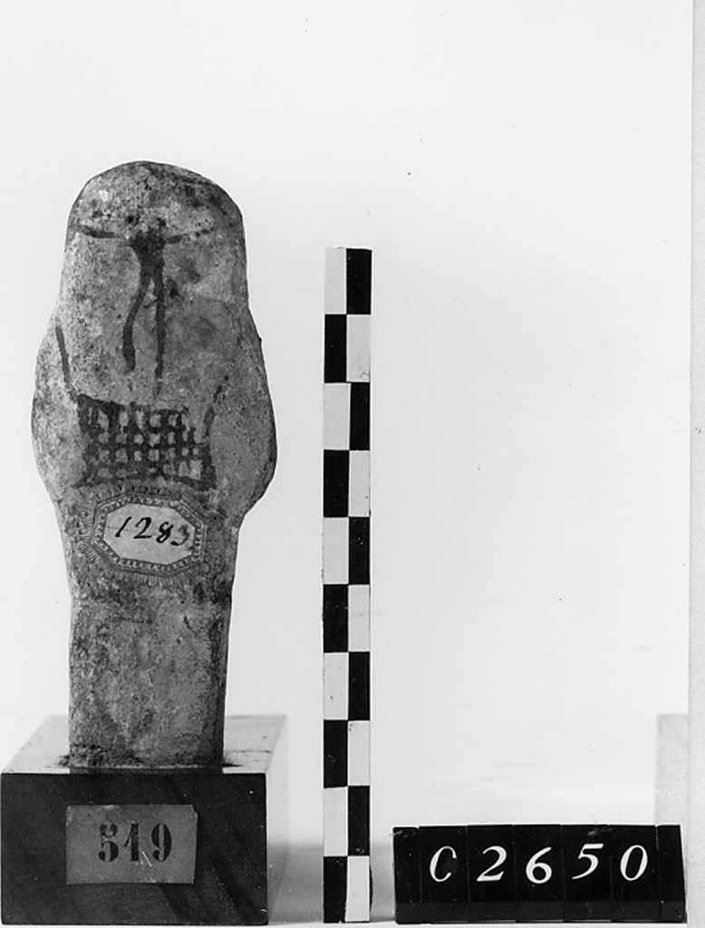 Ushabti mummiforme, Schneider Cl.VIIIB2 (III periodo intermedio)