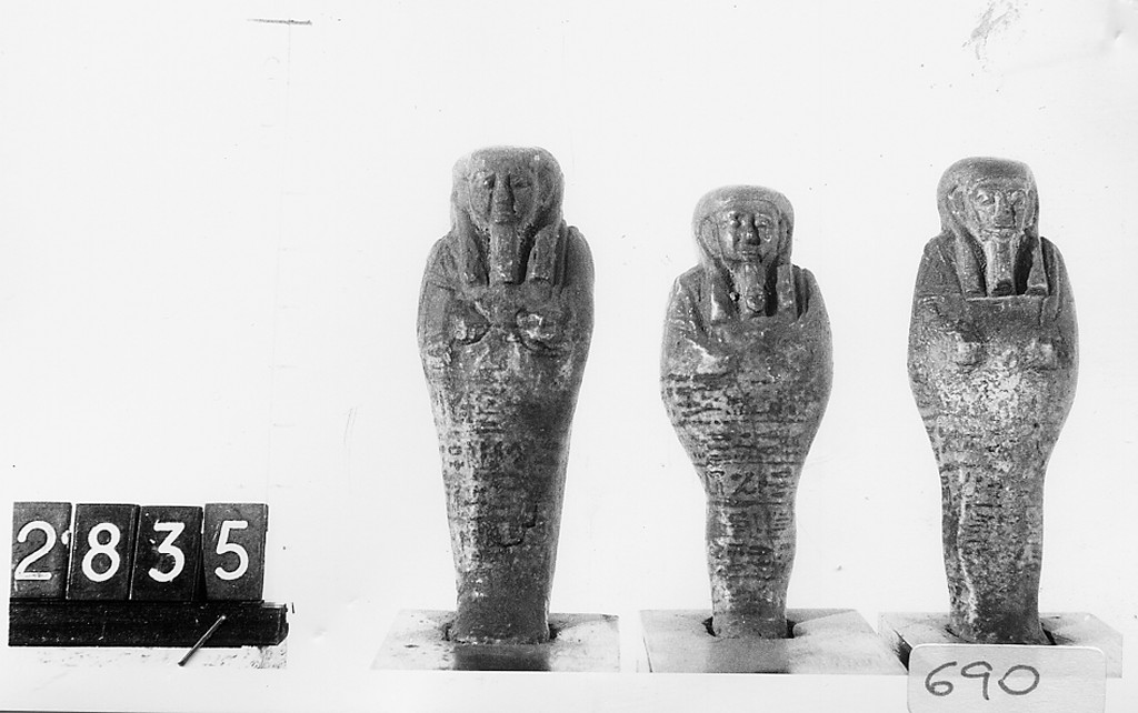 Ushabti mummiforme, Schneider Cl.XA4 (III periodo intermedio)