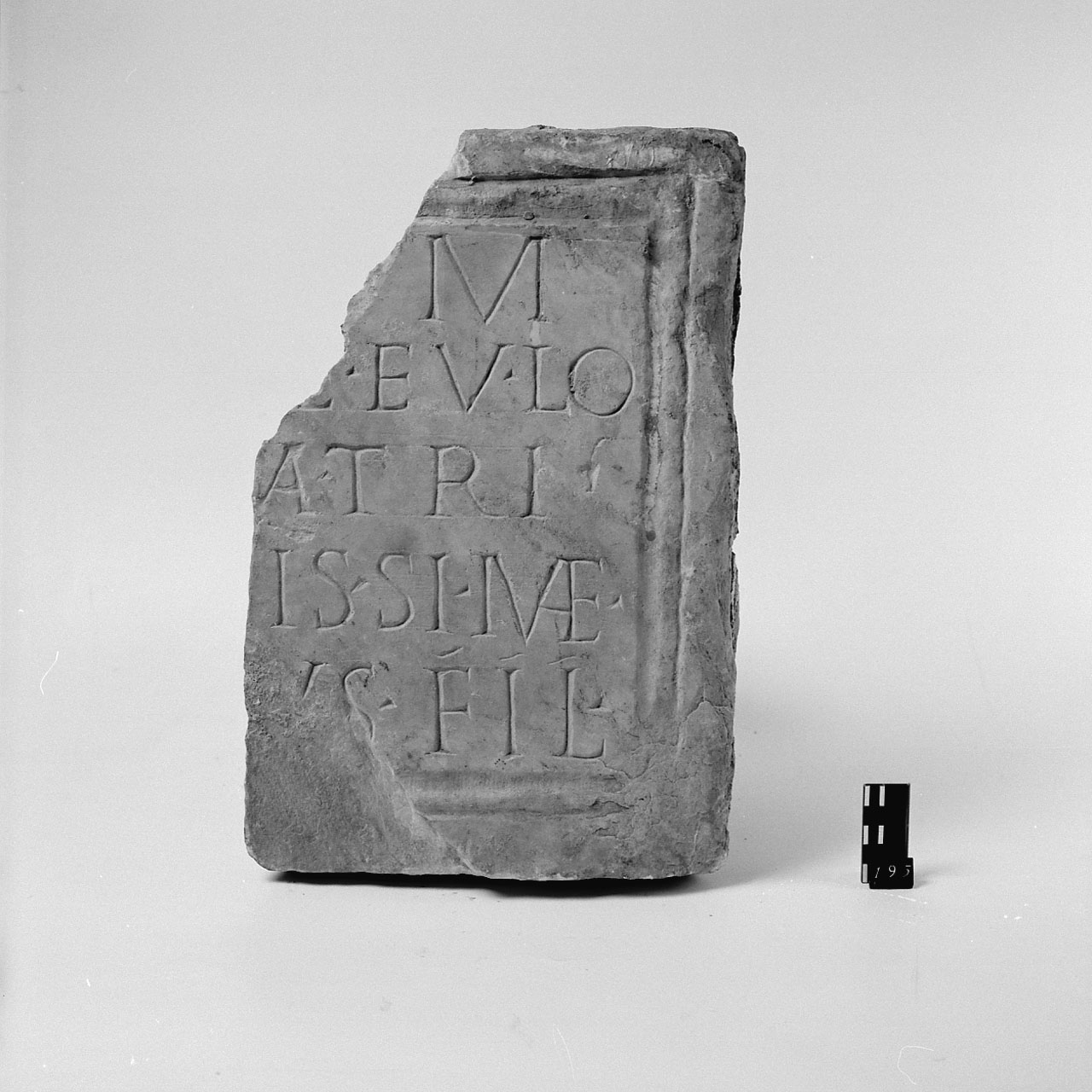 Stele funeraria (Sec.III d.C)