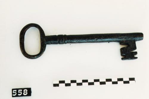 chiave maschia, chiavi, strumenti di chiusura - bottega calabrese (sec. XIX, da 1800 a 1899)