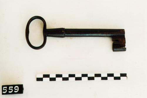 chiave femmina, chiavi, strumenti di chiusura - bottega calabrese (sec. XIX, da 1800 a 1899)