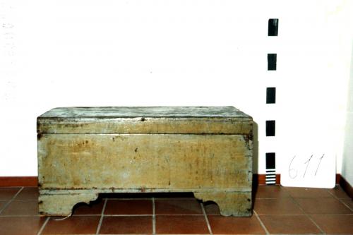 cassa, casse, mobilia domestica - bottega calabrese (sec. XIX fine - sec. XX inizio, da 1890 a 1910)