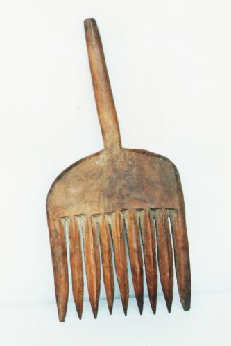 pettine, pettini, utensili da lavoro - artigianato agro-pastorale (sec. XX inizio, da 1900 a 1910)