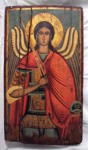 arcangelo Gabriele (icona, opera isolata) - ambito greco (sec. XVI)