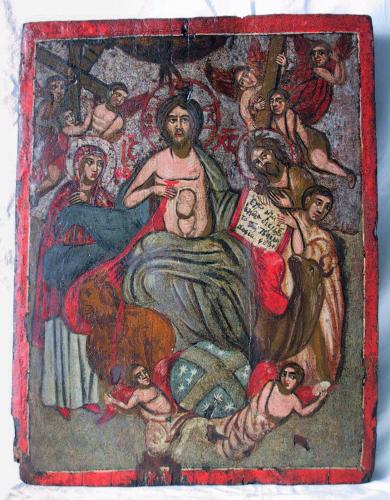 Cristo (icona, opera isolata) - ambito greco (sec. XVII)