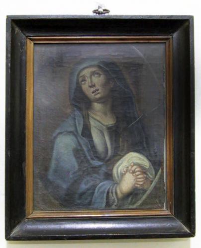 Madonna Addolorata (dipinto, opera isolata) - ambito Italia meridionale (fine/ inizio secc. XVIII/ XIX)