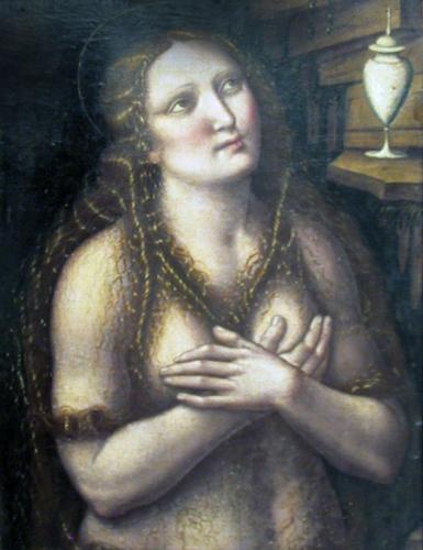 Santa Maria Maddalena penitente (dipinto, opera isolata) - ambito fiammingo (sec. XVI)
