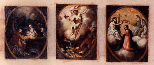 natività di Gesù (dipinto, opera isolata) - ambito bolognese (prima metà sec. XVII)