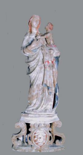Madonna con Bambino (statua, opera isolata) - bottega siciliana (sec. XVI)